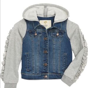 Tucker and Tate kids demin hooded Jacket